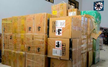 Contrebande : les Douanes béninoises saisissent plus de 5 500 téléphones Android à Hillacondji