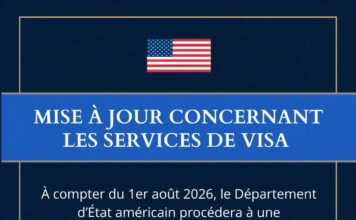 Visas américains : les demandeurs béninois désormais orientés vers l’ambassade des États-Unis à Lomé